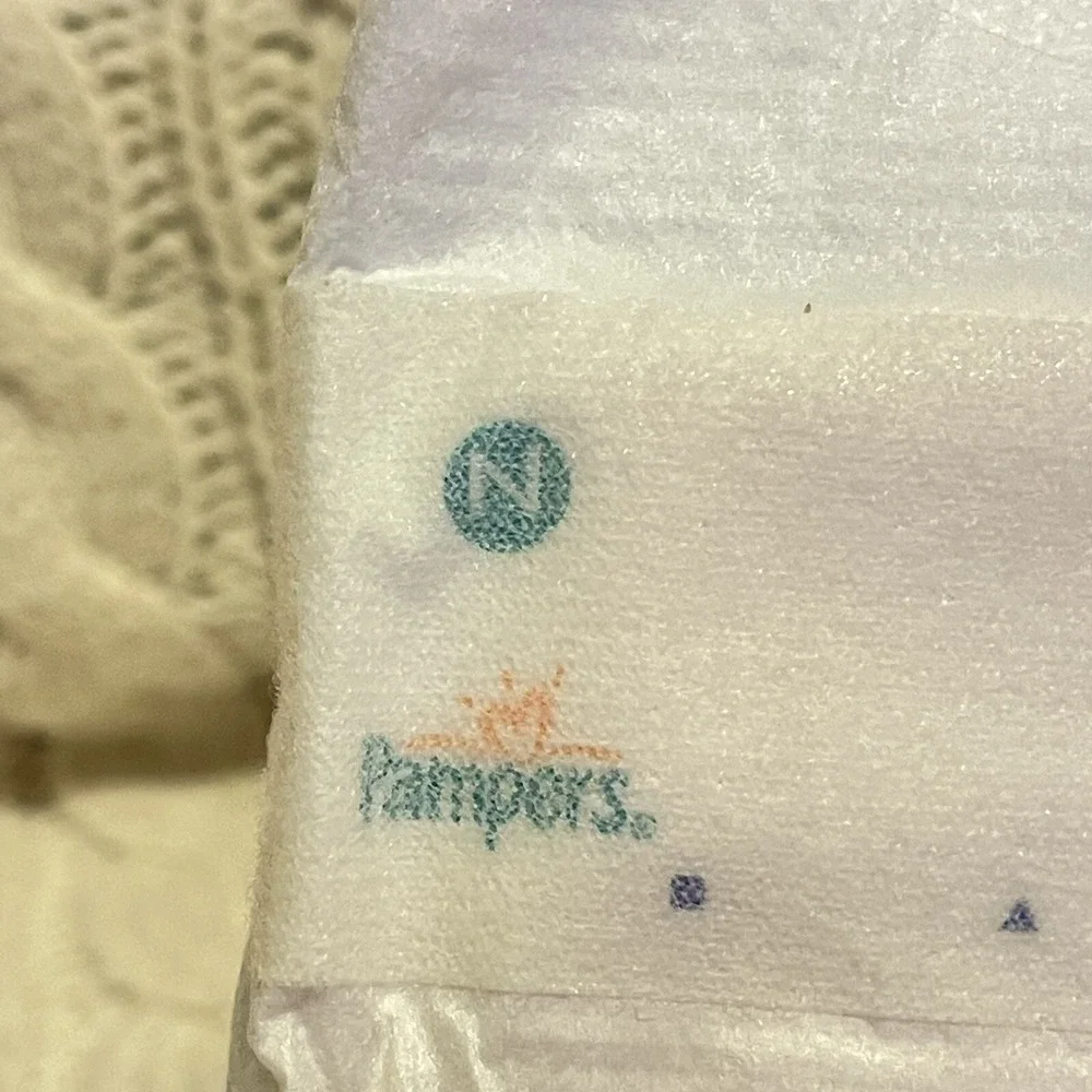 Vintage‎ 90s Pampers Baby Dry Sesame Street Henson Diaper Newborn Ernie